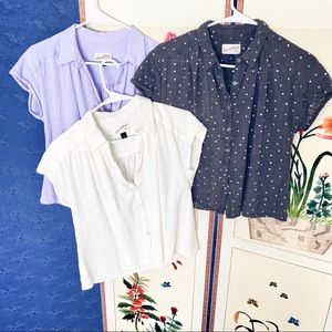 Bundle Of 3 Button Down Shirts Sz Medium